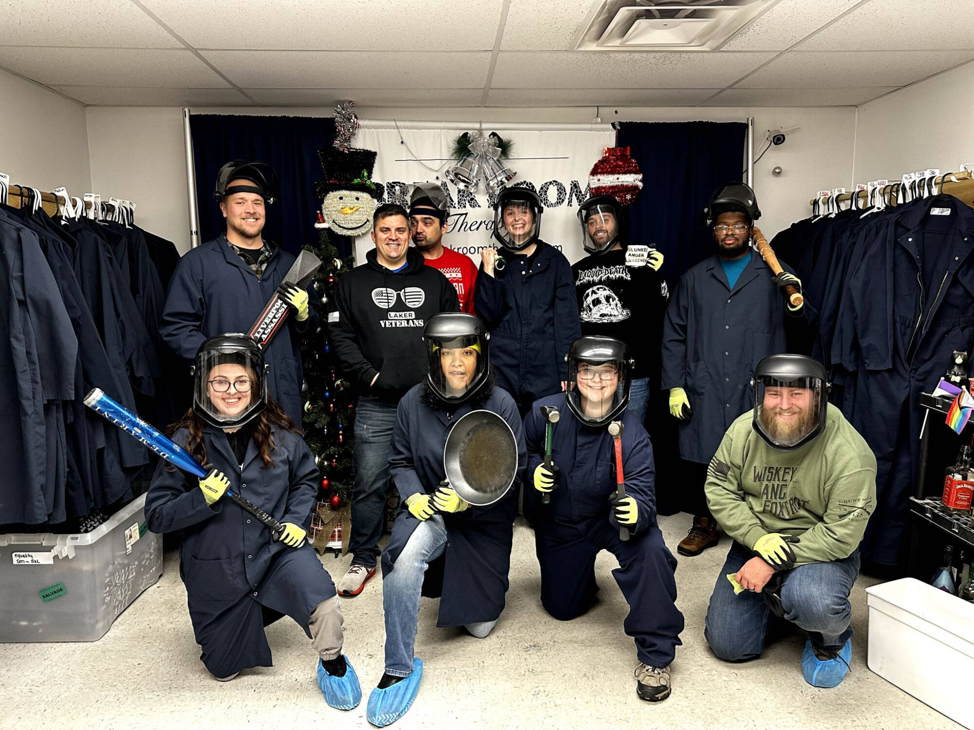 laker vets wreck room